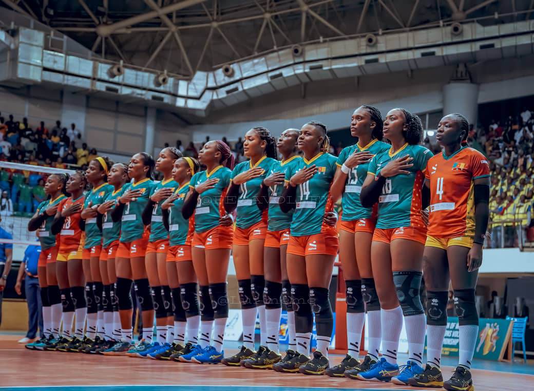 CHAN Volleyball Dames Cameroun 2023 : Les lionnes démarrent en…
